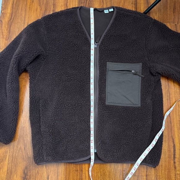 Uniqlo U Vintage Sherpa Jacket Deep Pile Size Medium - Picture 6 of 7